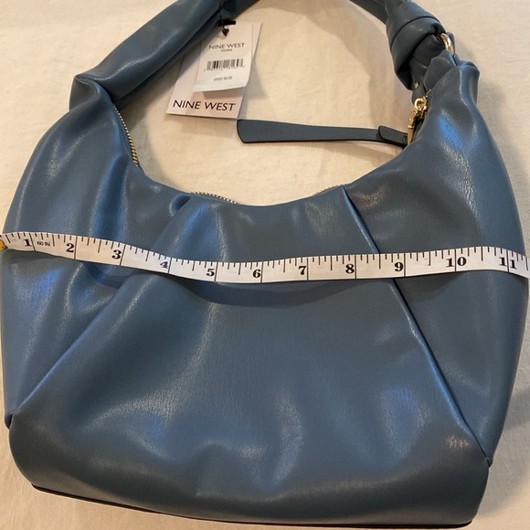 Nine West Slate Blue Hobo Bag - Picture 9 of 12